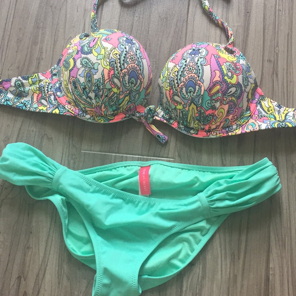 Victoria’s Secret push up swim suit set